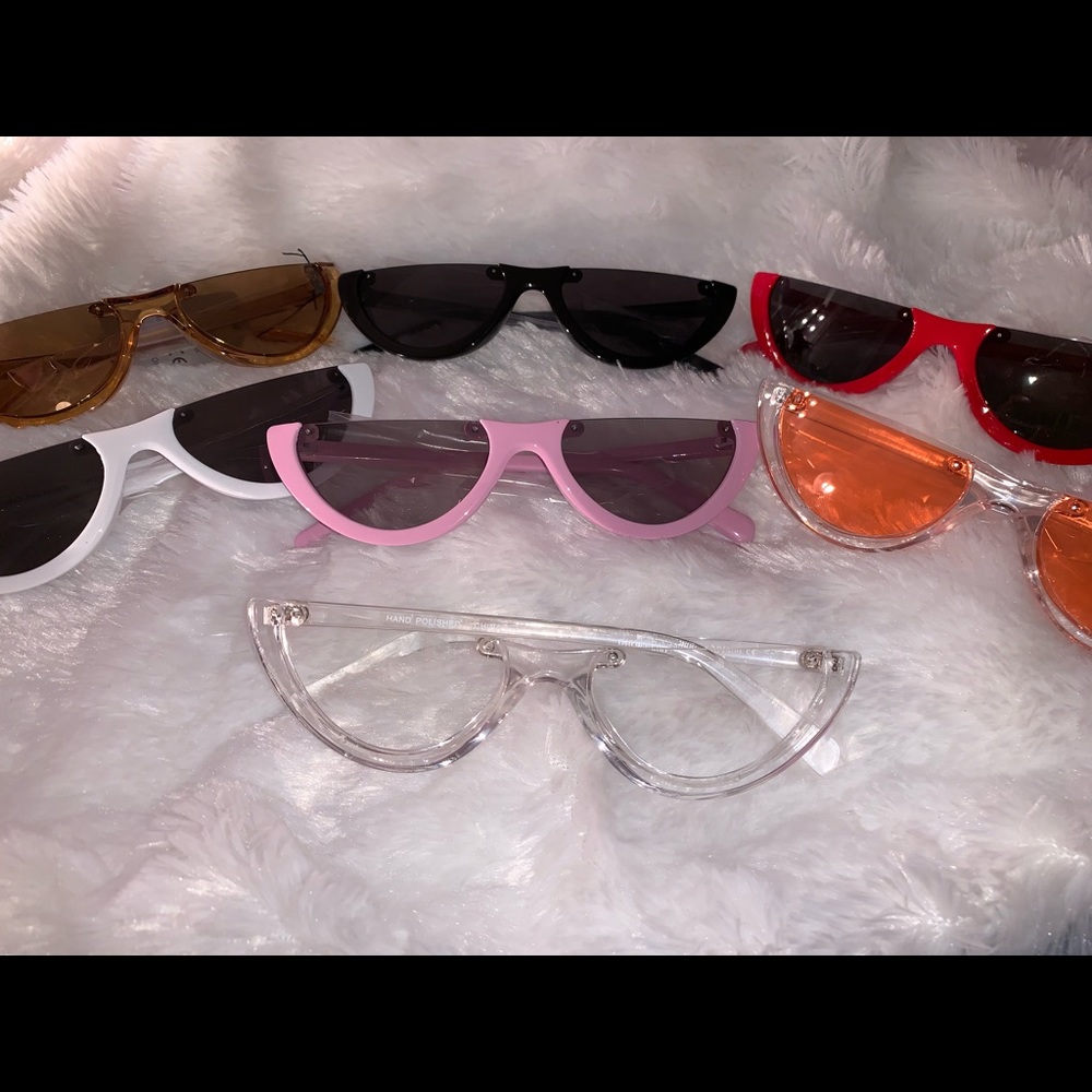 Half sunglasses ❤️🧡💛💚💙💜